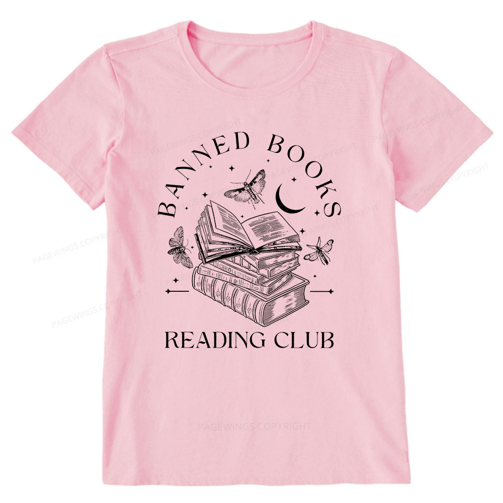 Pagewings Banned Book Reading Club Shirt Unisex Classic T-shirt