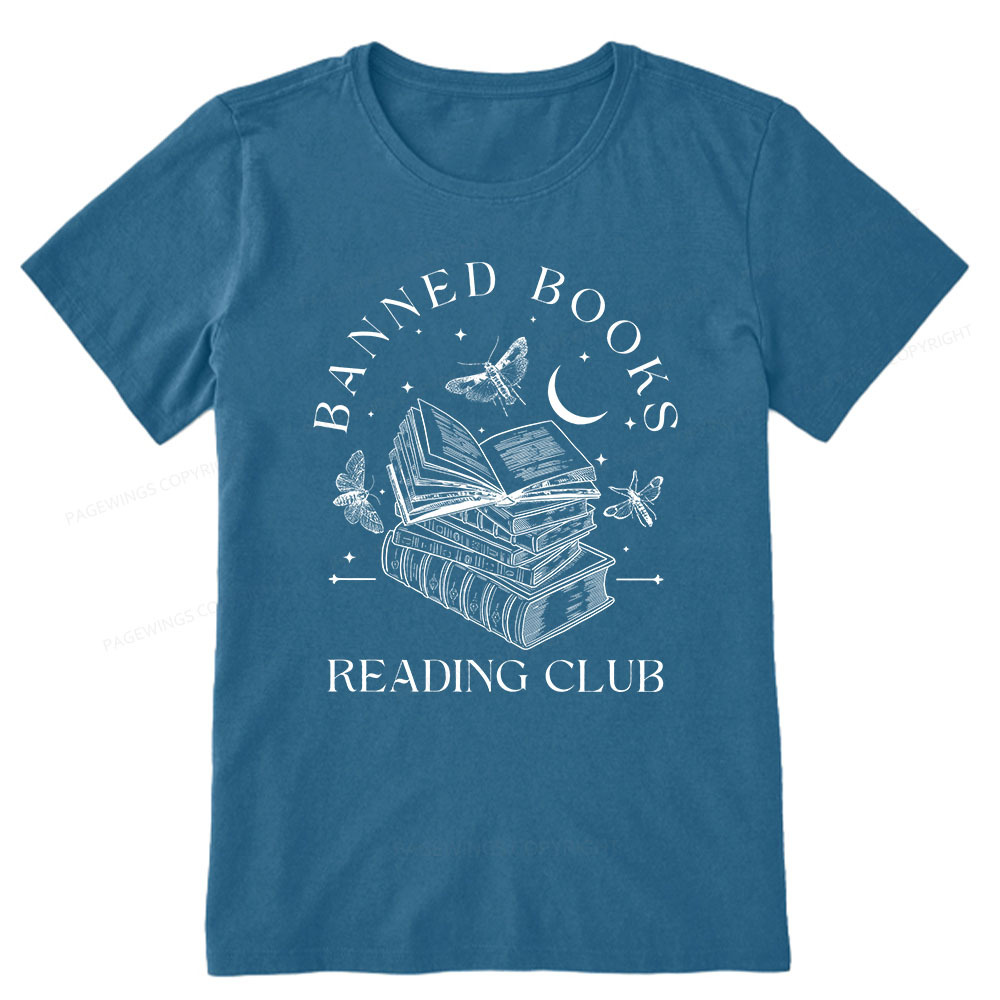 Pagewings Banned Book Reading Club Shirt Unisex Classic T-shirt
