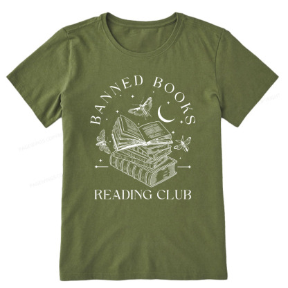 Pagewings Banned Book Reading Club Shirt Unisex Classic T-shirt