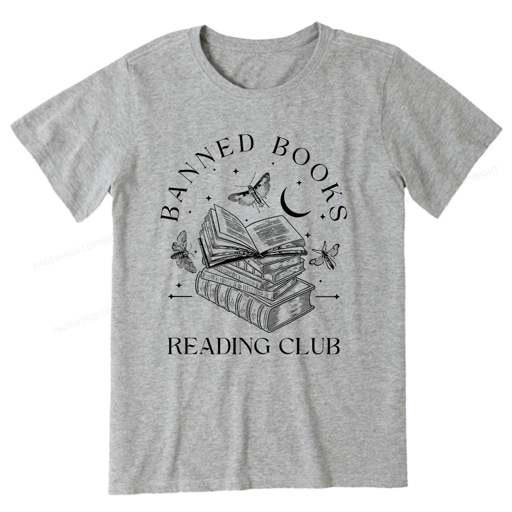 Pagewings Banned Book Reading Club Shirt Unisex Classic T-shirt