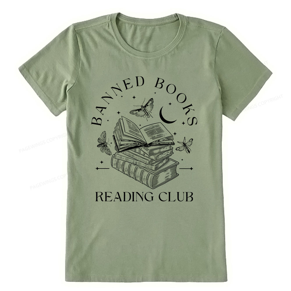 Pagewings Banned Book Reading Club Shirt Unisex Classic T-shirt