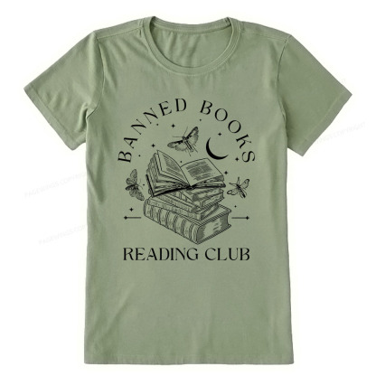 Pagewings Banned Book Reading Club Shirt Unisex Classic T-shirt