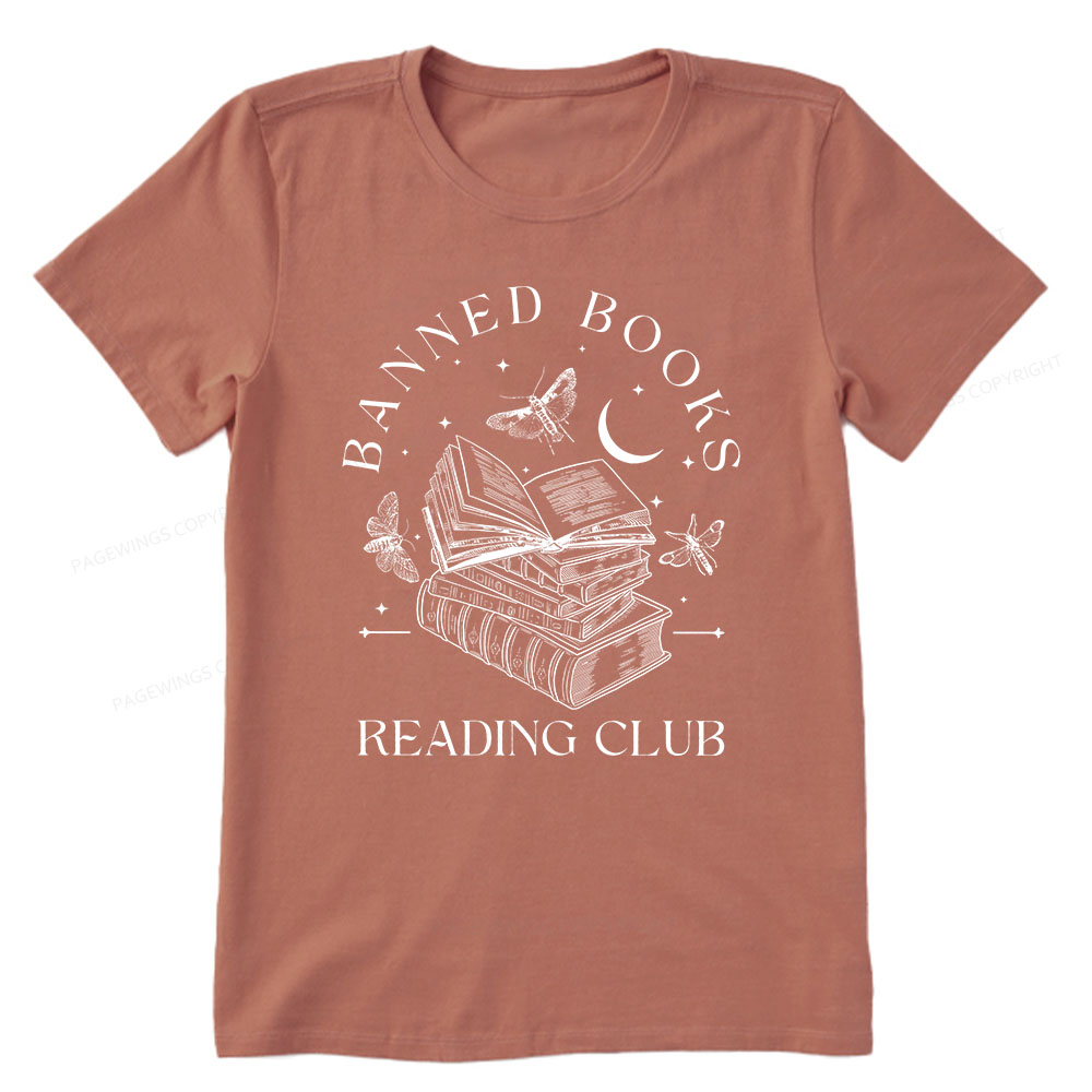 Pagewings Banned Book Reading Club Shirt Unisex Classic T-shirt