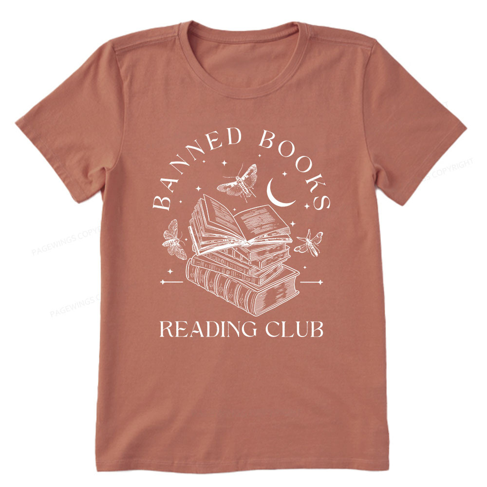 Pagewings Banned Book Reading Club Shirt Unisex Classic T-shirt