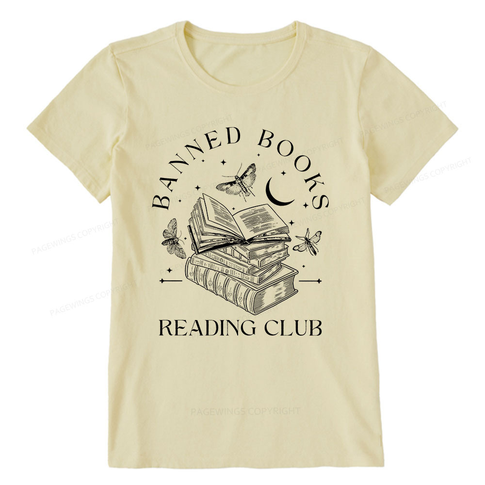 Pagewings Banned Book Reading Club Shirt Unisex Classic T-shirt