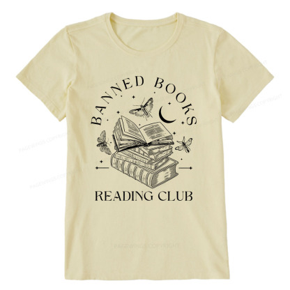 Pagewings Banned Book Reading Club Shirt Unisex Classic T-shirt