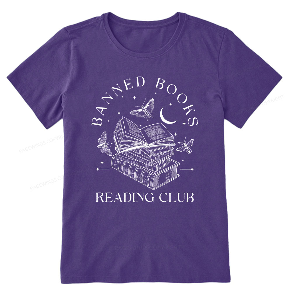 Pagewings Banned Book Reading Club Shirt Unisex Classic T-shirt