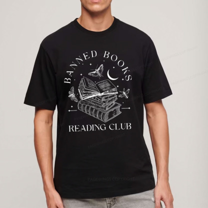 Pagewings Banned Book Reading Club Shirt Unisex Classic T-shirt