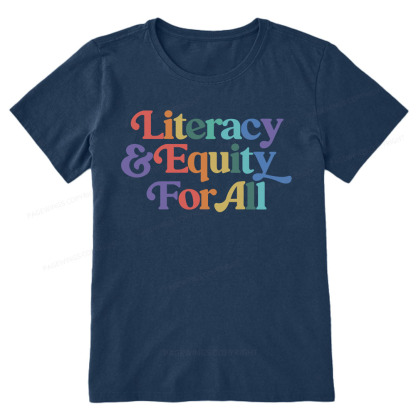 Pagewings Literacy & Equity For All Unisex Classic T-shirt