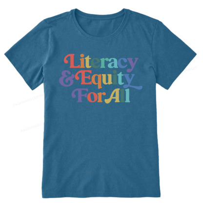 Pagewings Literacy & Equity For All Unisex Classic T-shirt