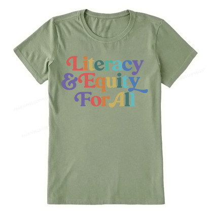 Pagewings Literacy & Equity For All Unisex Classic T-shirt