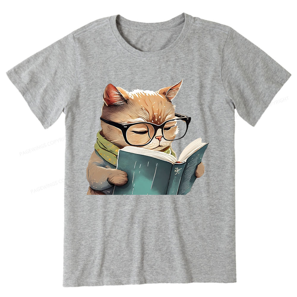 Pagewings Animals Reading Books Unisex Classic T-shirt