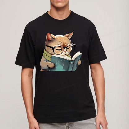 Pagewings Animals Reading Books Unisex Classic T-shirt