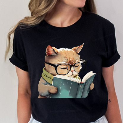 Pagewings Animals Reading Books Unisex Classic T-shirt