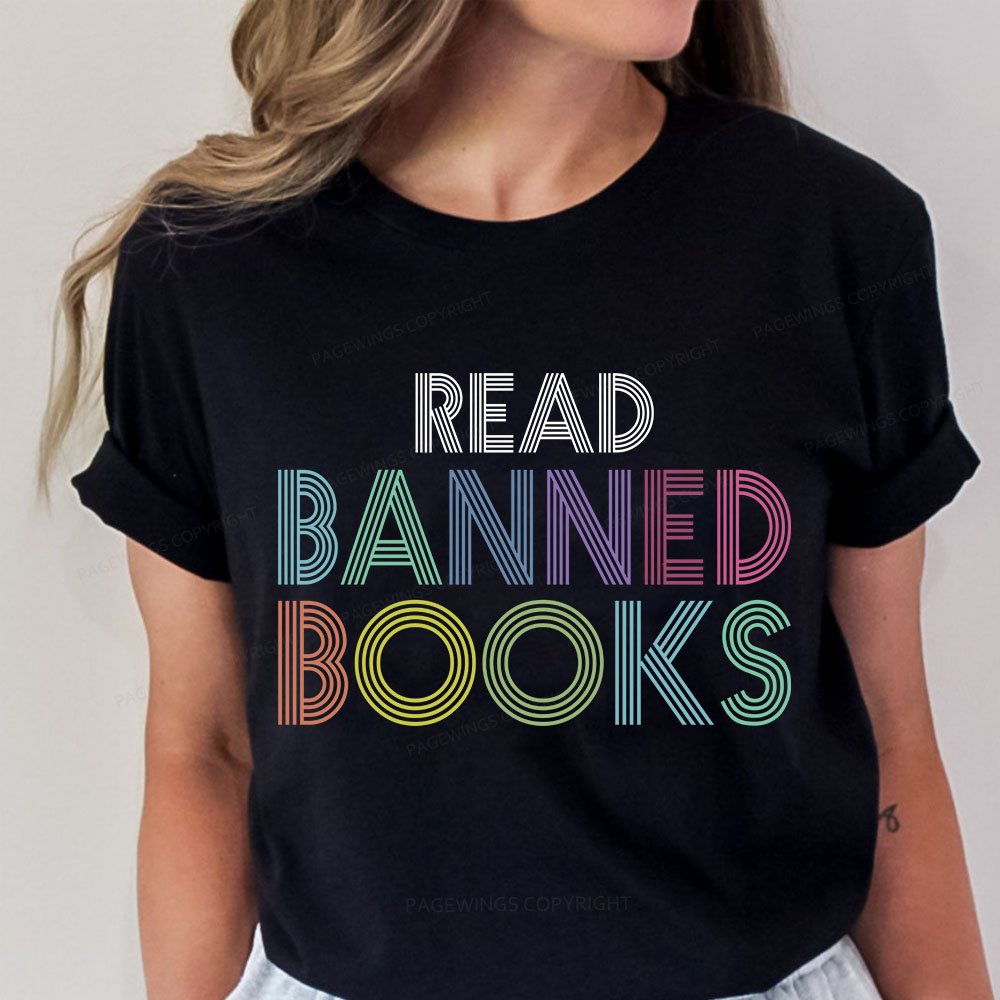 Pagewings Read Banned Books Shirt Unisex Classic T-shirt