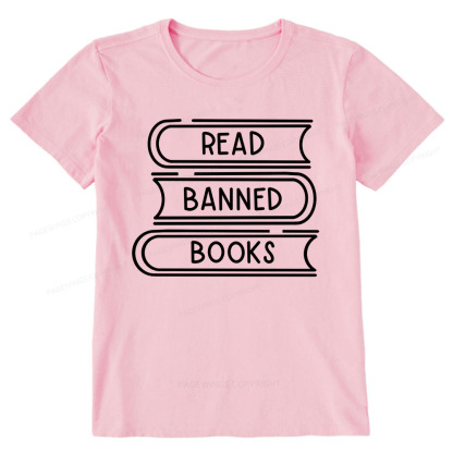 Pagewings Read Banned Books Stack Unisex Tee Unisex Classic T-shirt