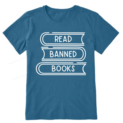 Pagewings Read Banned Books Stack Unisex Tee Unisex Classic T-shirt