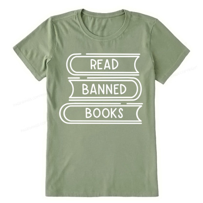 Pagewings Read Banned Books Stack Unisex Tee Unisex Classic T-shirt