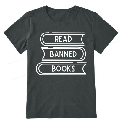 Pagewings Read Banned Books Stack Unisex Tee Unisex Classic T-shirt