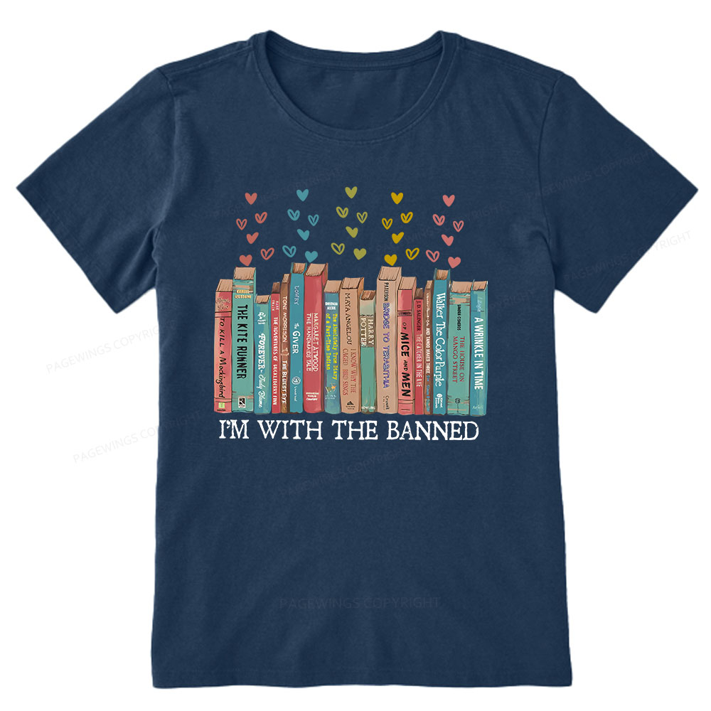 Pagewings I'm With The Banned Unisex Classic T-shirt
