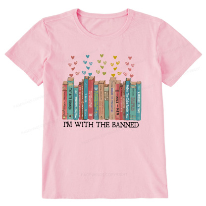 Pagewings I'm With The Banned Unisex Classic T-shirt