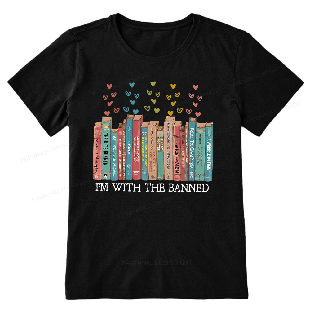 Pagewings I'm With The Banned Unisex Classic T-shirt