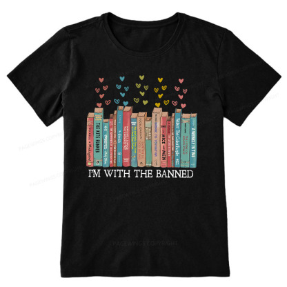 Pagewings I'm With The Banned Unisex Classic T-shirt
