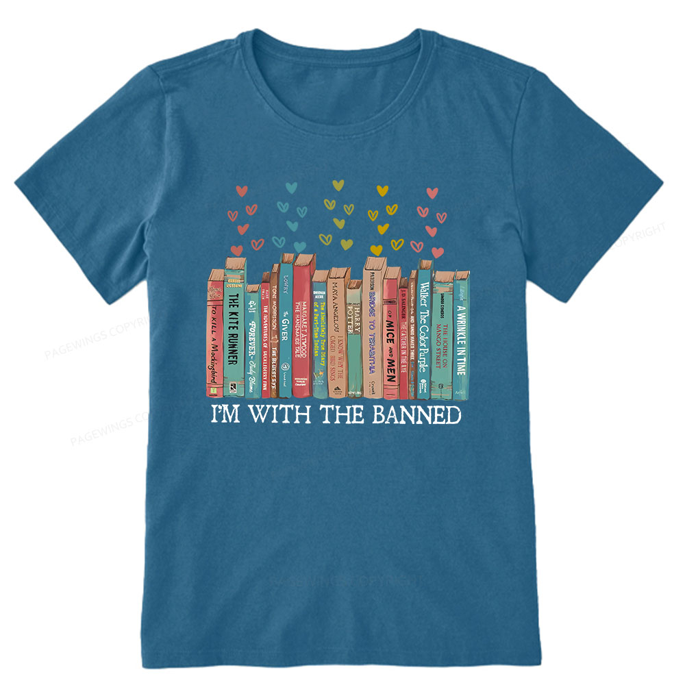 Pagewings I'm With The Banned Unisex Classic T-shirt