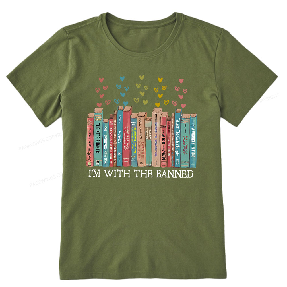 Pagewings I'm With The Banned Unisex Classic T-shirt