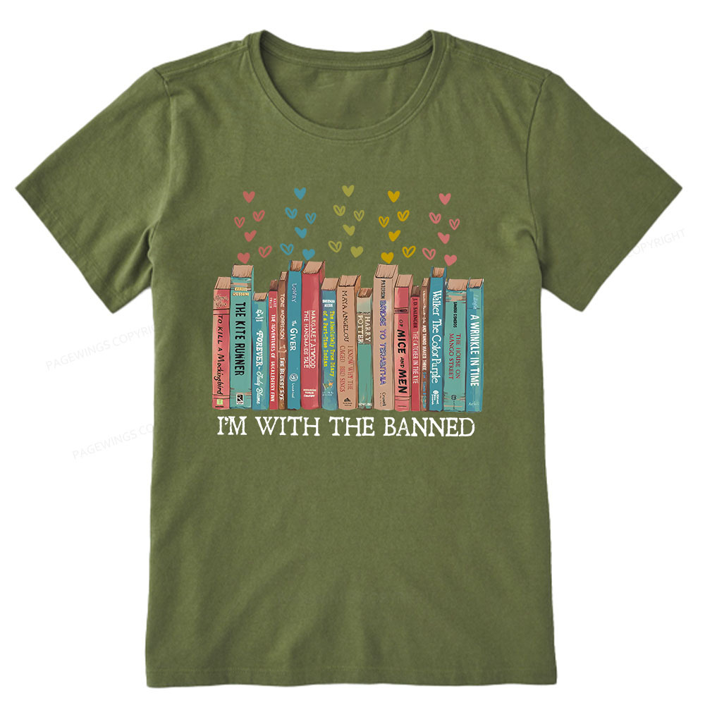 Pagewings I'm With The Banned Unisex Classic T-shirt