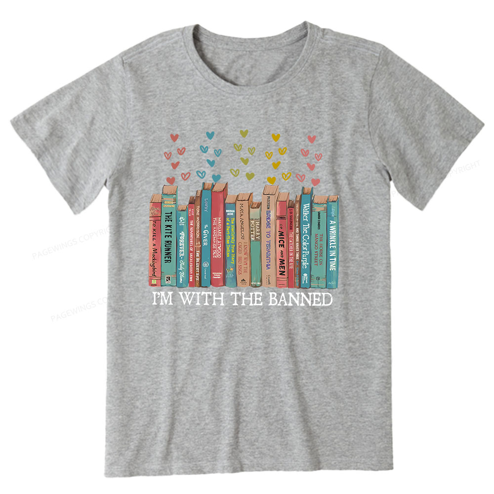 Pagewings I'm With The Banned Unisex Classic T-shirt