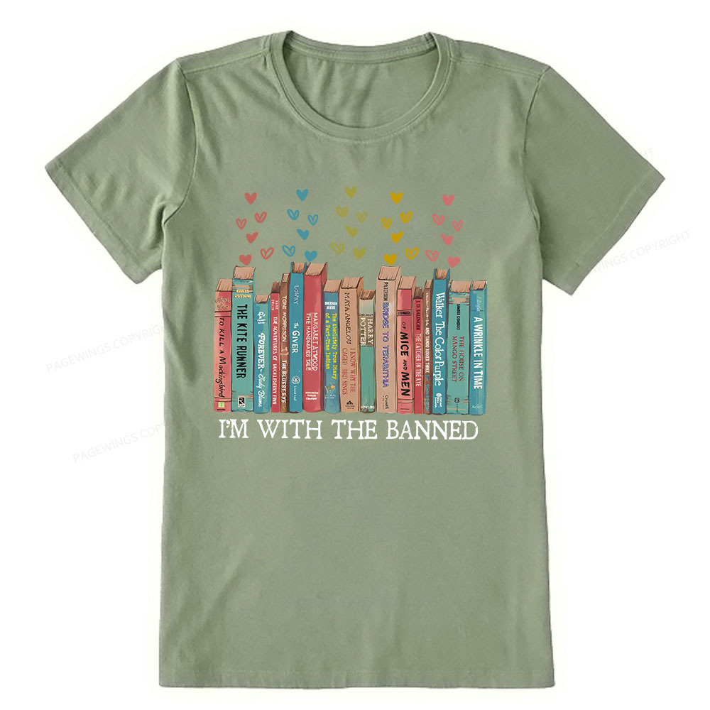 Pagewings I'm With The Banned Unisex Classic T-shirt