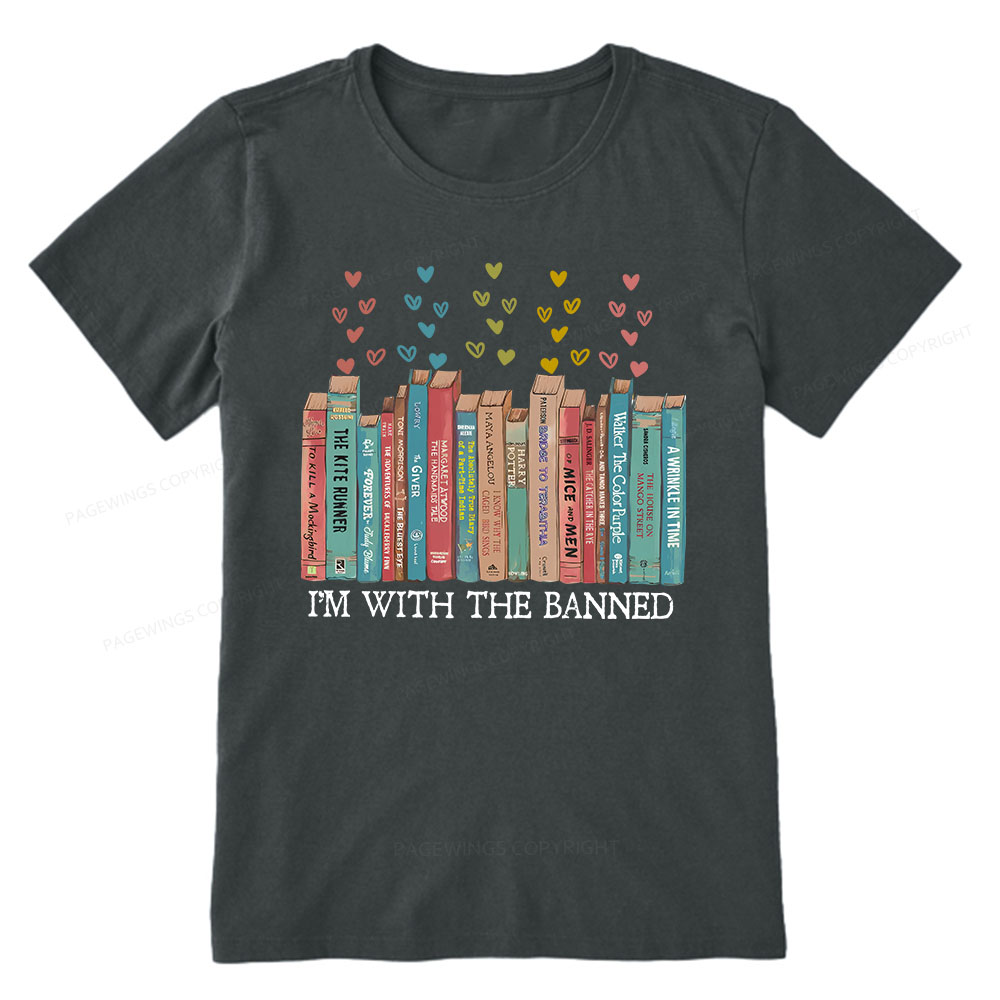 Pagewings I'm With The Banned Unisex Classic T-shirt
