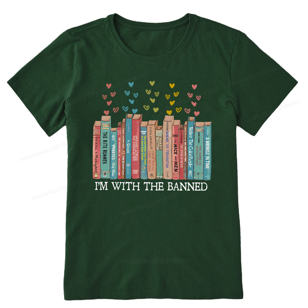 Pagewings I'm With The Banned Unisex Classic T-shirt