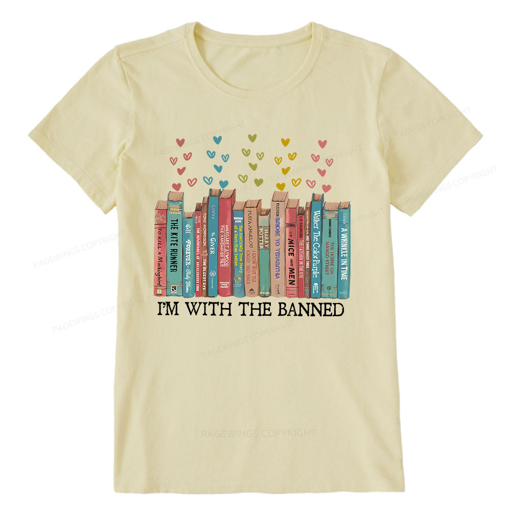 Pagewings I'm With The Banned Unisex Classic T-shirt