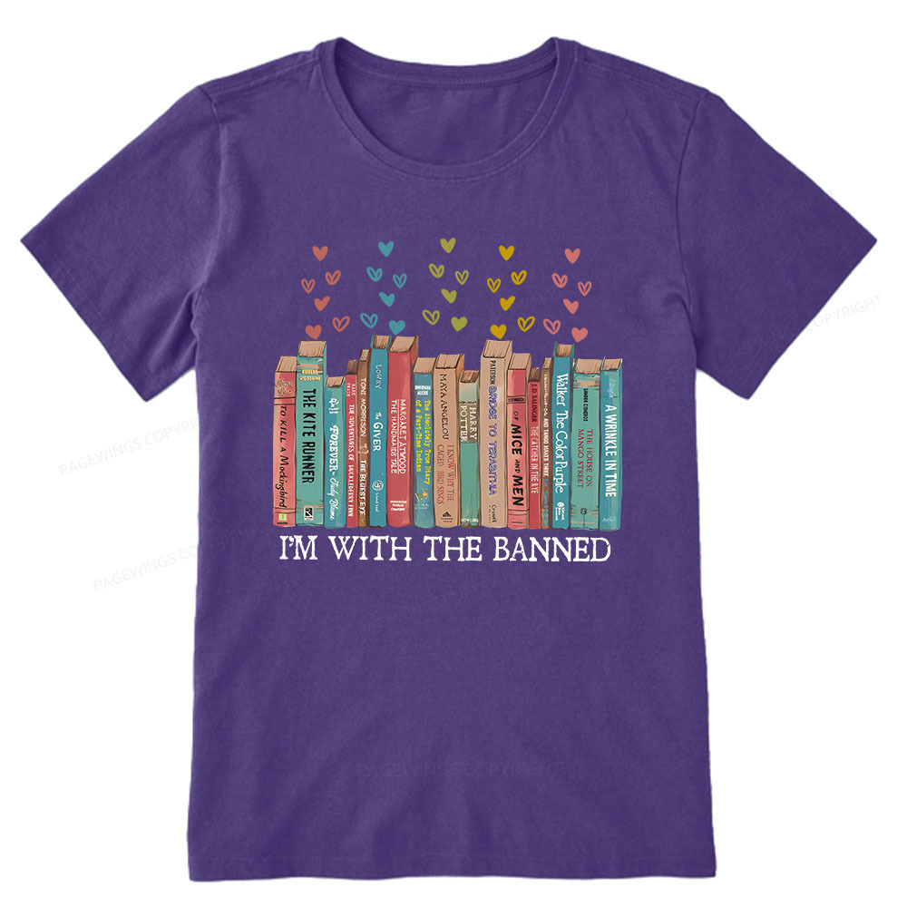 Pagewings I'm With The Banned Unisex Classic T-shirt