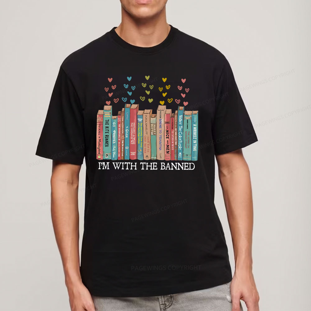 Pagewings I'm With The Banned Unisex Classic T-shirt