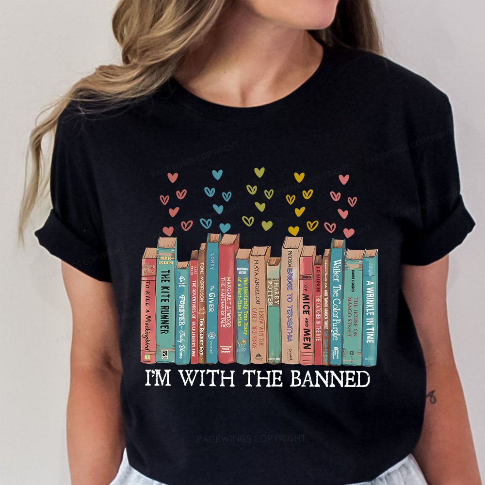 Pagewings I'm With The Banned Unisex Classic T-shirt