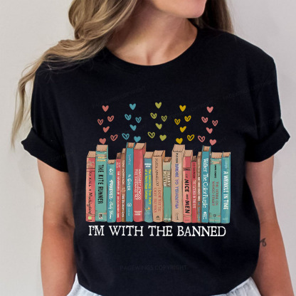 Pagewings I'm With The Banned Unisex Classic T-shirt