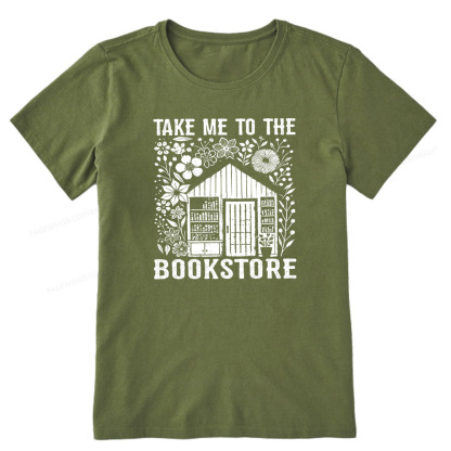 Pagewings Take Me To The Bookstore Unisex Classic T-shirt