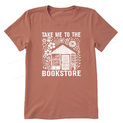 Pagewings Take Me To The Bookstore Unisex Classic T-shirt