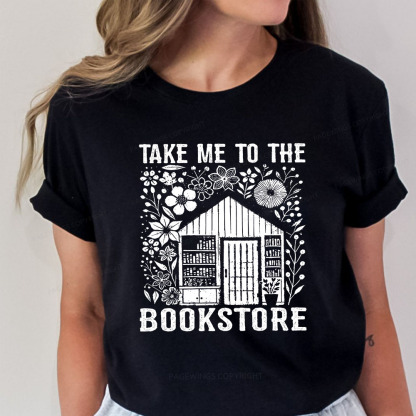 Pagewings Take Me To The Bookstore Unisex Classic T-shirt