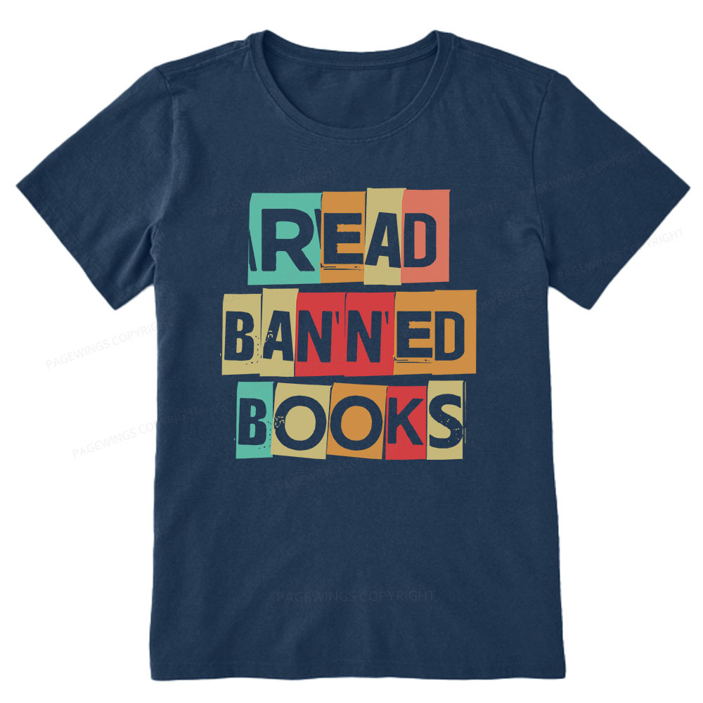 Pagewings Read Banned Books Shirt Unisex Classic T-shirt