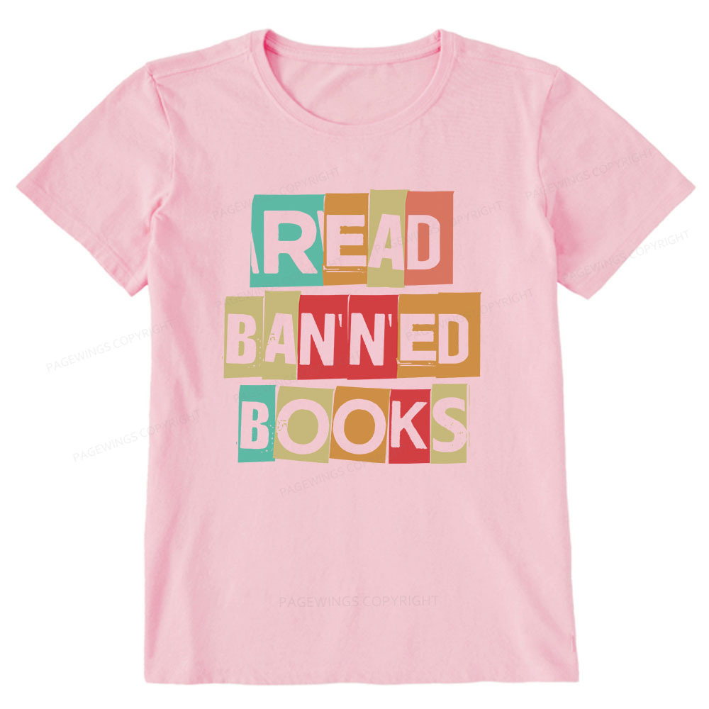 Pagewings Read Banned Books Shirt Unisex Classic T-shirt