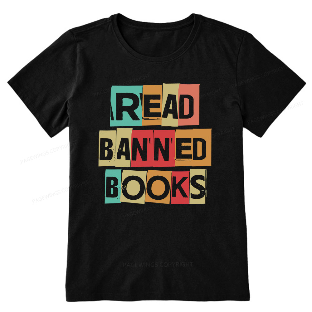 Pagewings Read Banned Books Shirt Unisex Classic T-shirt