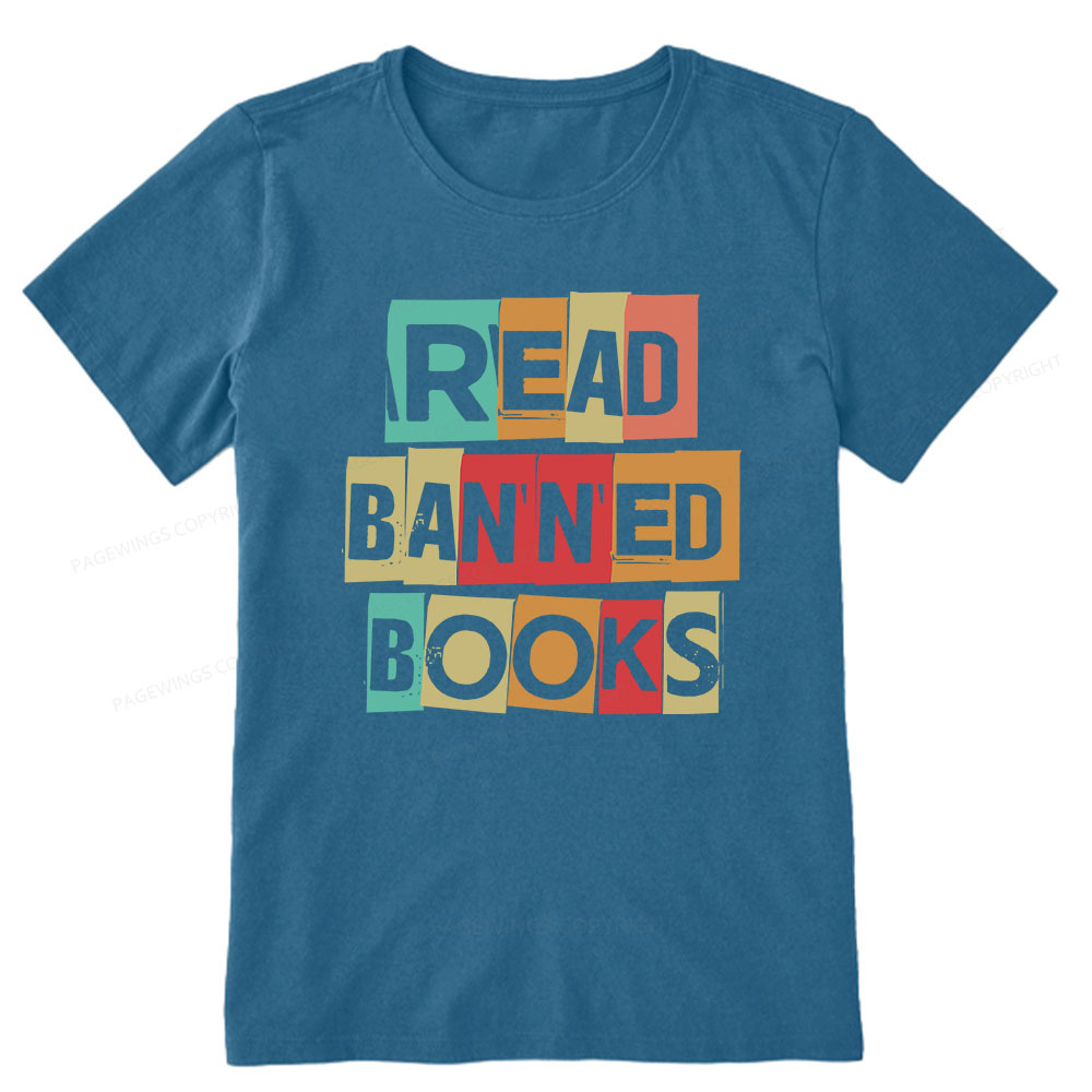 Pagewings Read Banned Books Shirt Unisex Classic T-shirt