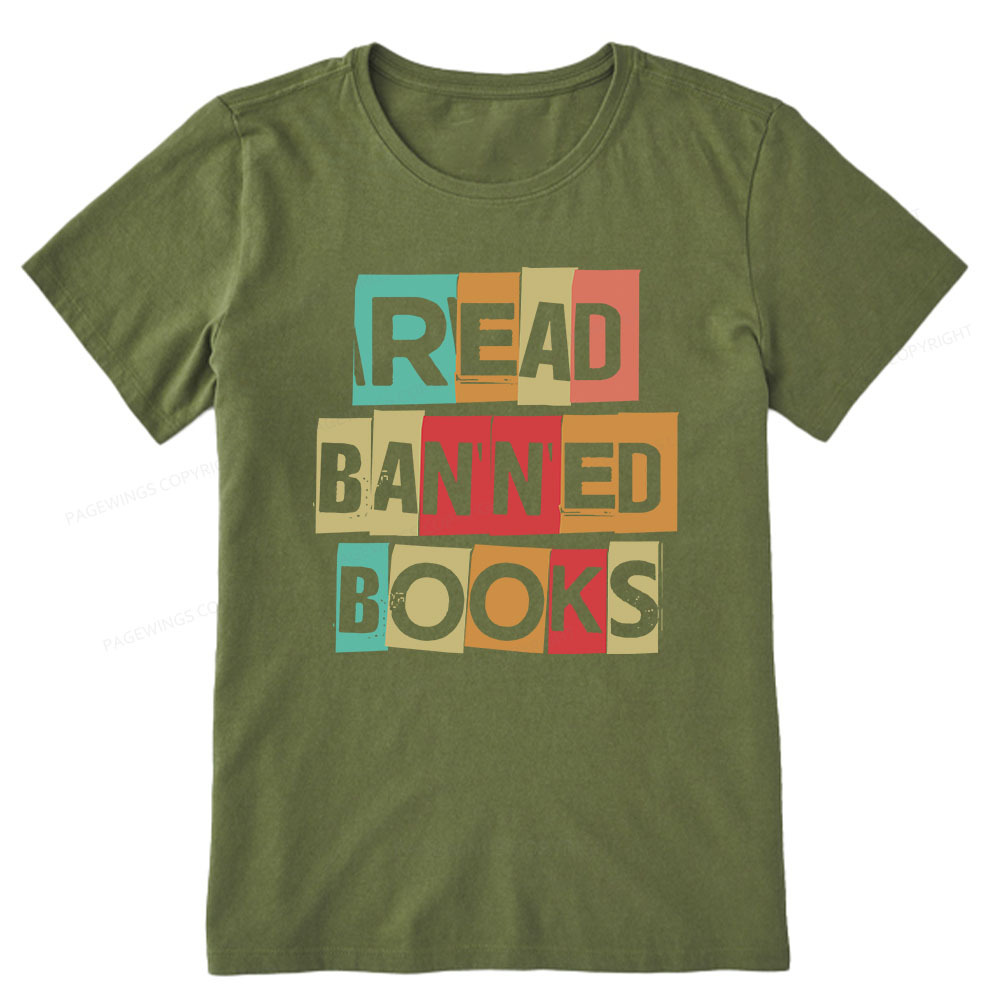 Pagewings Read Banned Books Shirt Unisex Classic T-shirt