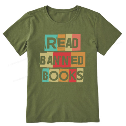 Pagewings Read Banned Books Shirt Unisex Classic T-shirt