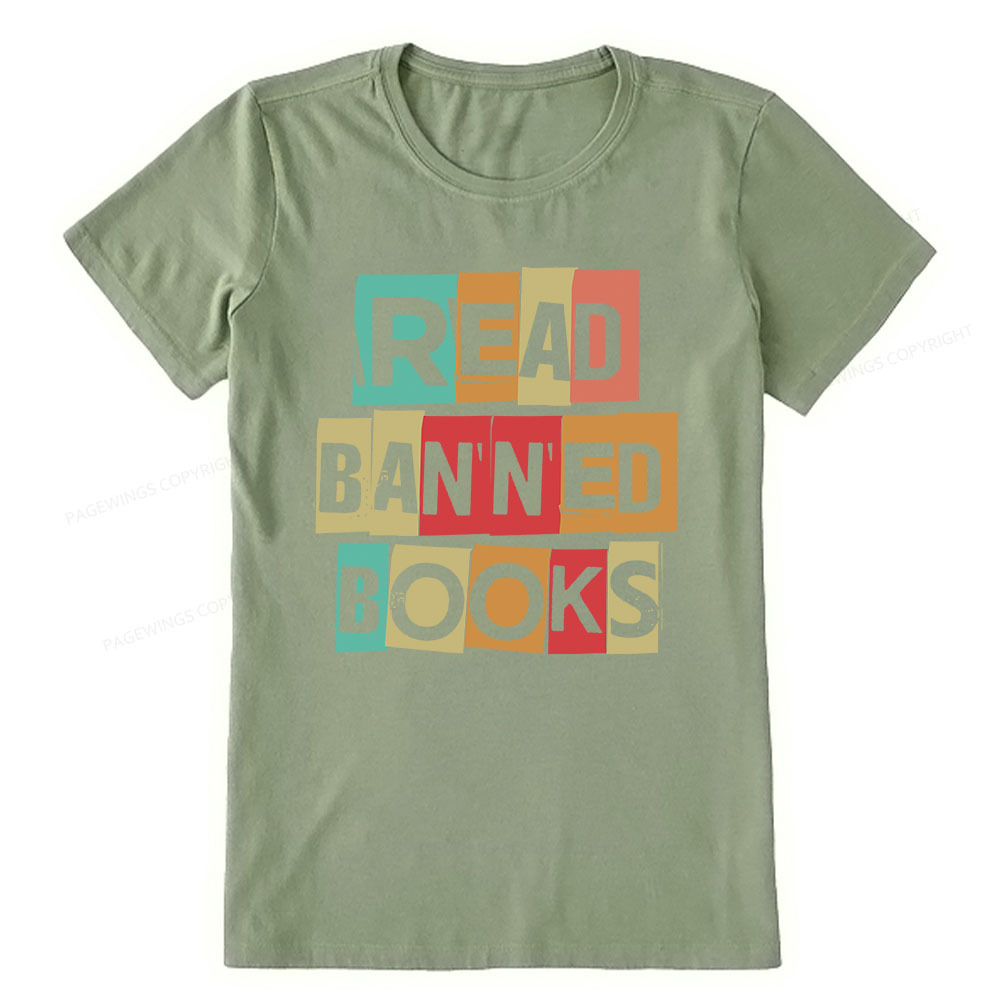 Pagewings Read Banned Books Shirt Unisex Classic T-shirt