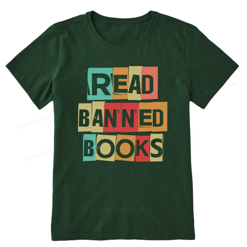 Pagewings Read Banned Books Shirt Unisex Classic T-shirt